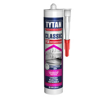 Монтажный клей Tytan Classic FIX / Титан Классик Фикс невидимый шов (310 мл) Титан